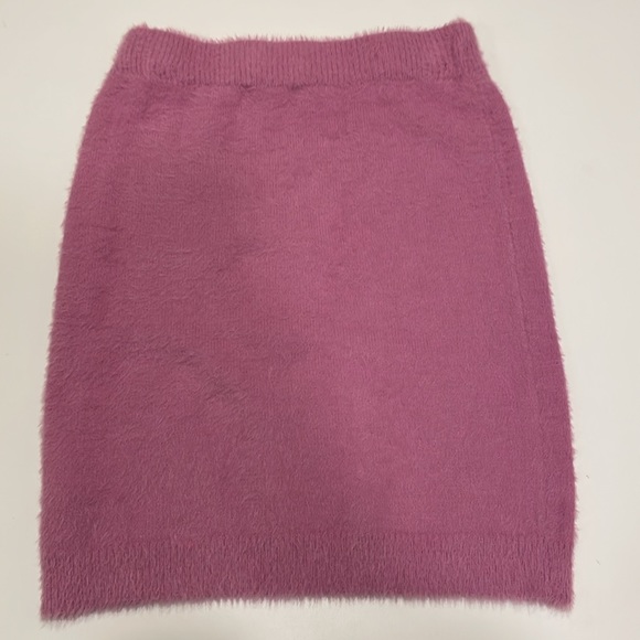 NEW Freshman1996 three piece sweater/skirt set in eyelash pink/purple size small - Picture 2 of 7